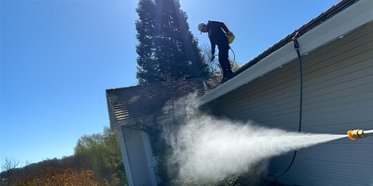 Roof Soft Washing Sacramento